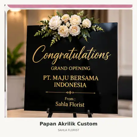 Papan Bunga Akrilik Rs Telogorejo Semarang